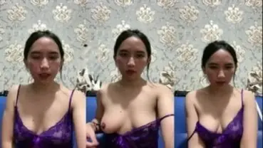 Dedek Momo MangoLive Pamer Puting Coklat Toket Kecil